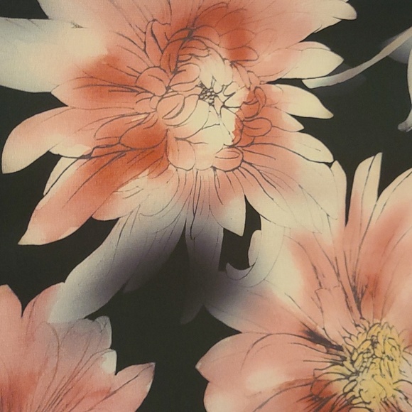 Coldwater Creek floral dress size 14. - Picture 5 of 7